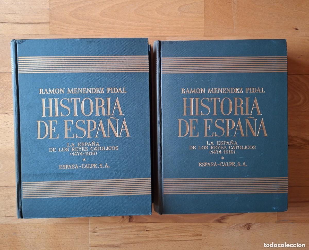 Libri di seconda mano: 2 LIBROS HISTORIA DE ESPA&Ntilde;A - TOMO XVII VOL&Uacute;MEN I, II - RAM&Oacute;N MEN&Eacute;NDEZ PIDAL 1969