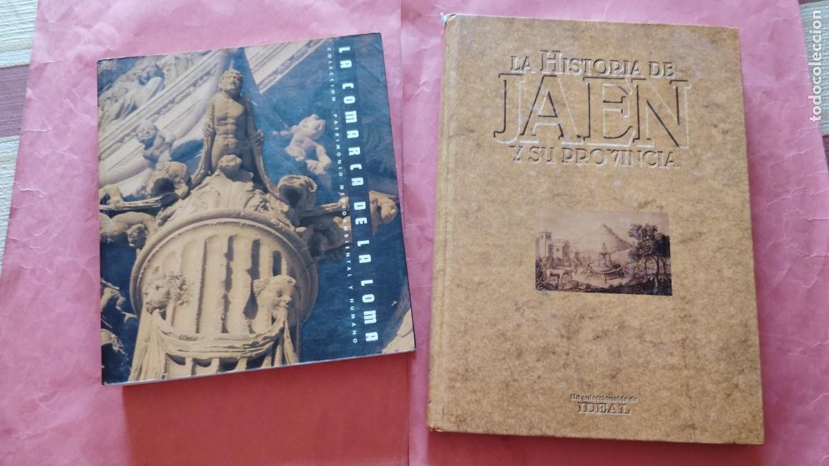 Libros de segunda mano: LA COMARCA DE LA LOMA.-LA HISTORIA DE JAEN Y SU PROVINCIA.-LOTE DE 2 LIBROS DE HISTORIA.