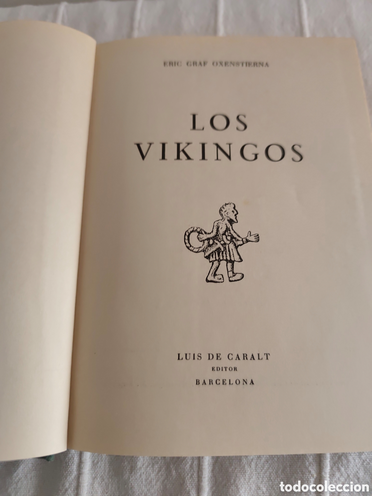 Libros de segunda mano: Libro de Eric Graf Oxenstherna, Los Vikingos, primera edici&oacute;n, 1966