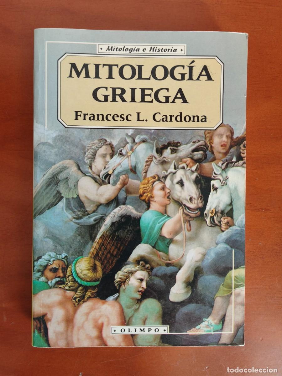 Libros de segunda mano: L148 MITOLOGIA GRIEGA-EDITORIAL EDICOMUNICACION-FRANCESC L. CARDONA