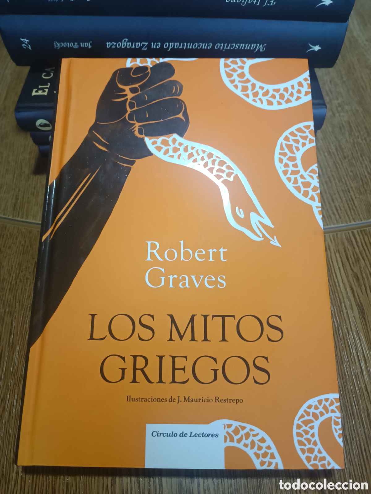 Libros de segunda mano: Mitologia Los Mitos Griegos Robert Graves Circulo 2016 ilustraciones Mauricio Restrepo Grecia