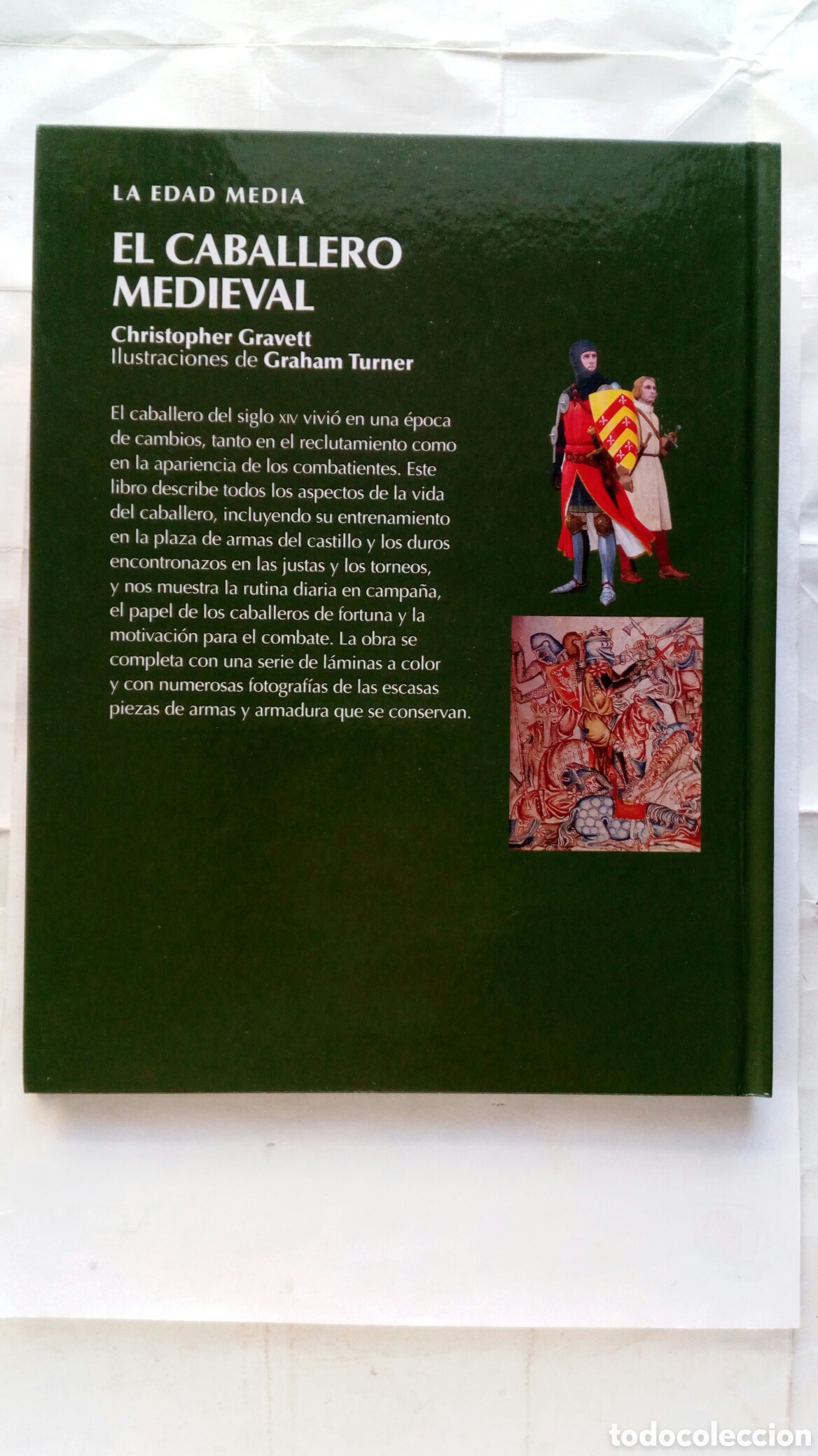 Libros de segunda mano: El caballero medieval. Christopher Gravett. - Foto 2
