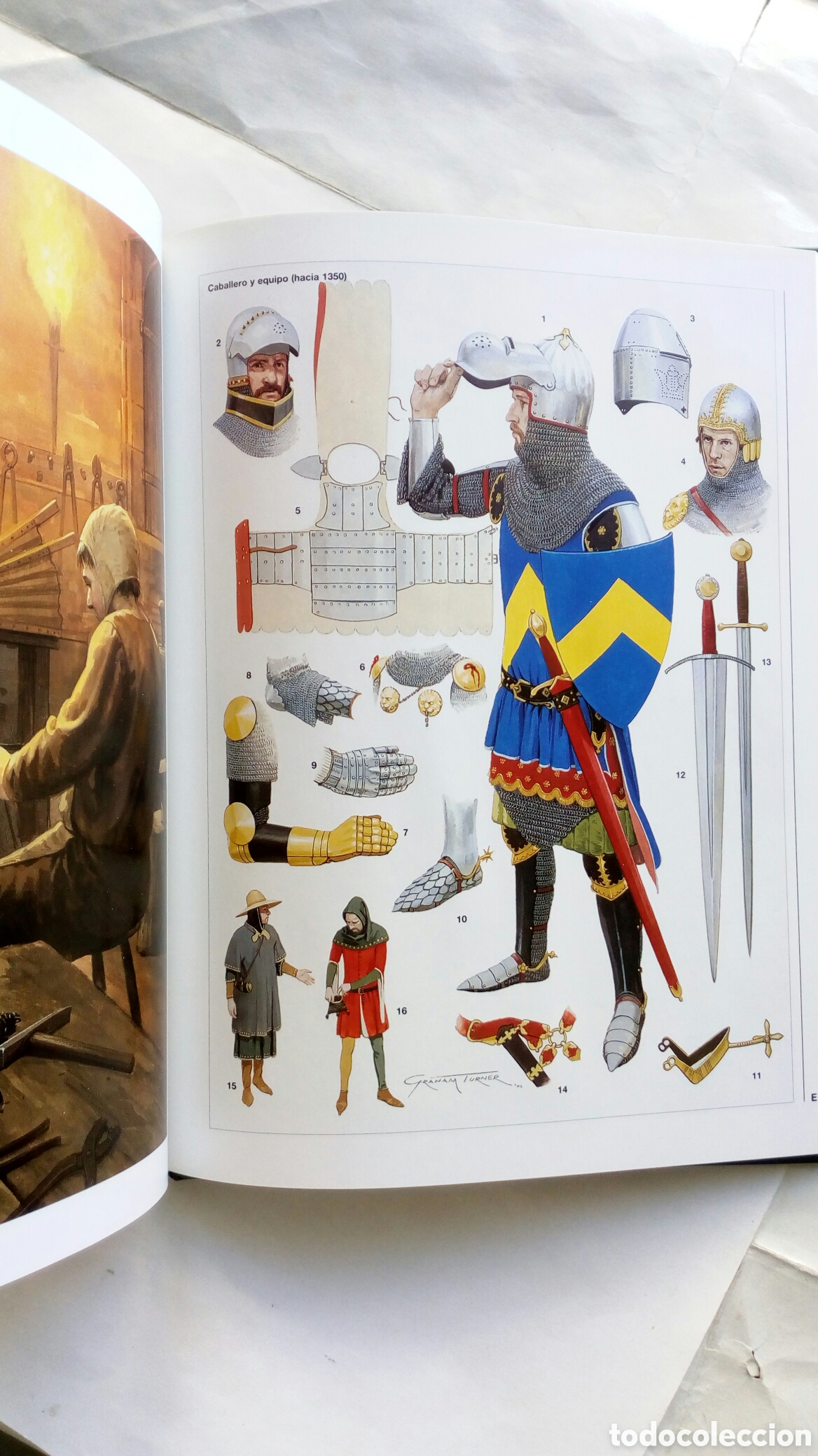 Libros de segunda mano: El caballero medieval. Christopher Gravett. - Foto 4
