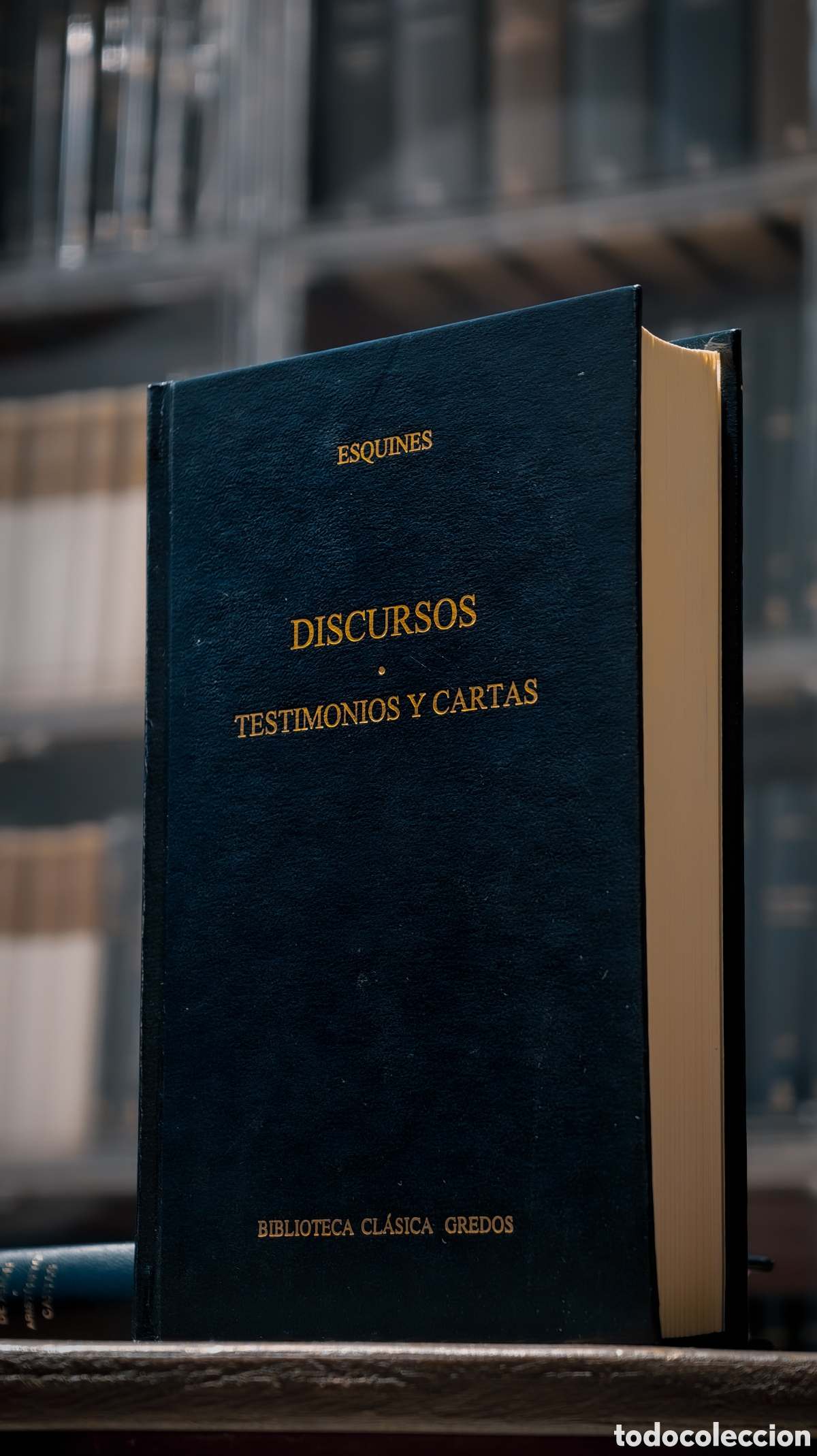 Libros de segunda mano: Esquines - Discursos Testimonios y Cartas Biblioteca Cl&aacute;sica Gredos