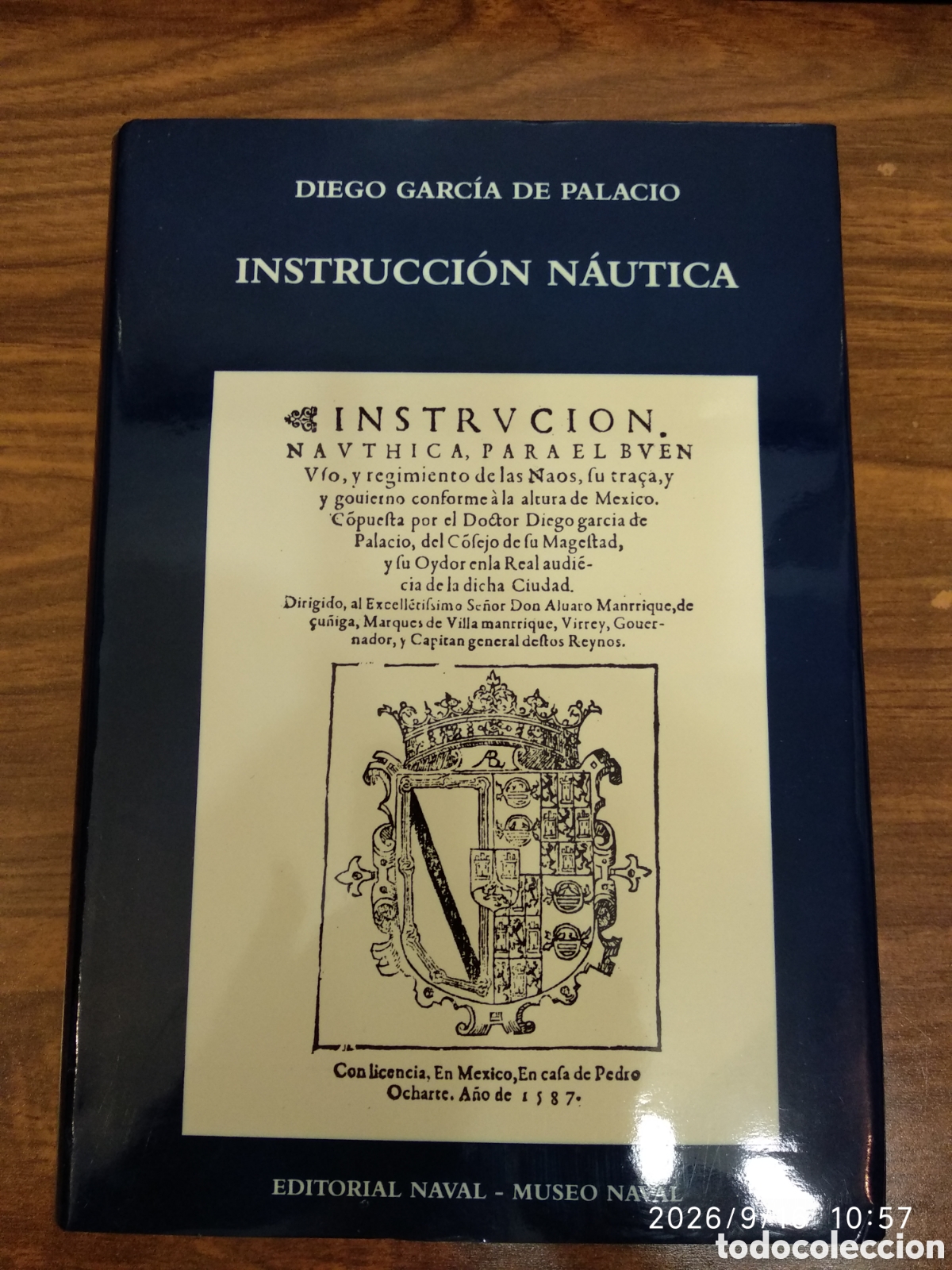 Libros de segunda mano: Instrucci&oacute;n n&aacute;utica (Diego Garc&iacute;a De Palacio)