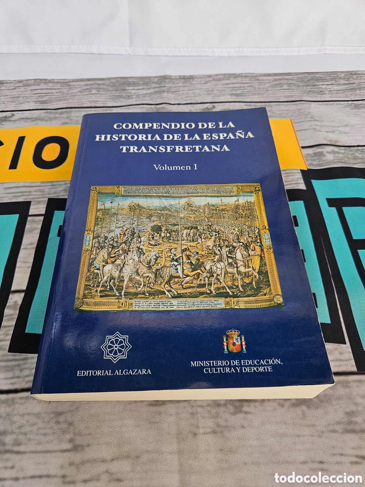 Libros de segunda mano: COMPENDIO DE LA HISTORIA DE LA ESPA&Ntilde;A TRANSFRETANA. EDITORIAL ALGAZARA. VOLUMEN I
