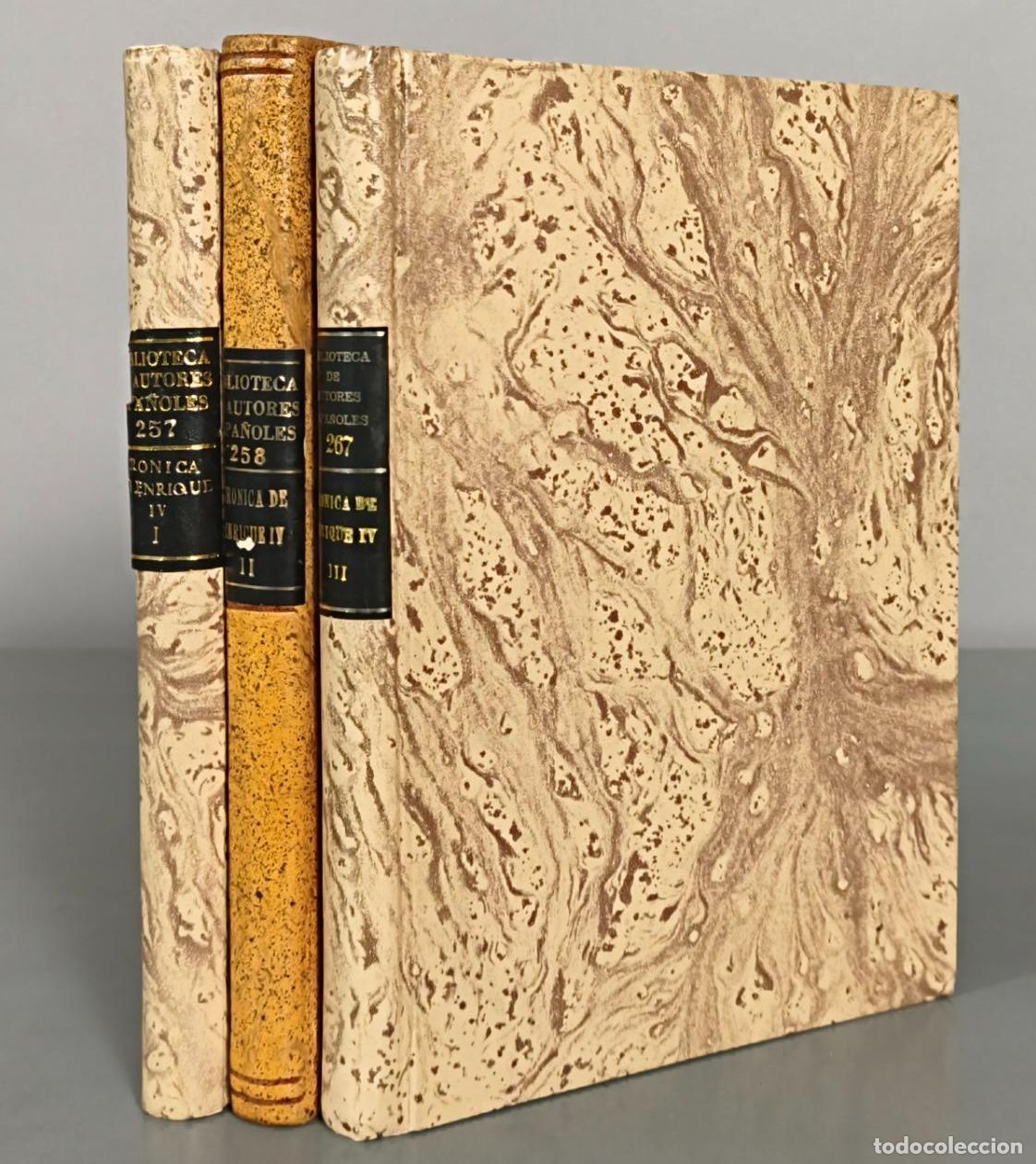 Libros de segunda mano: Cr&oacute;nica de Enrique IV - Alonso de Palencia - Ediciones Atlas. 3 TOMOS