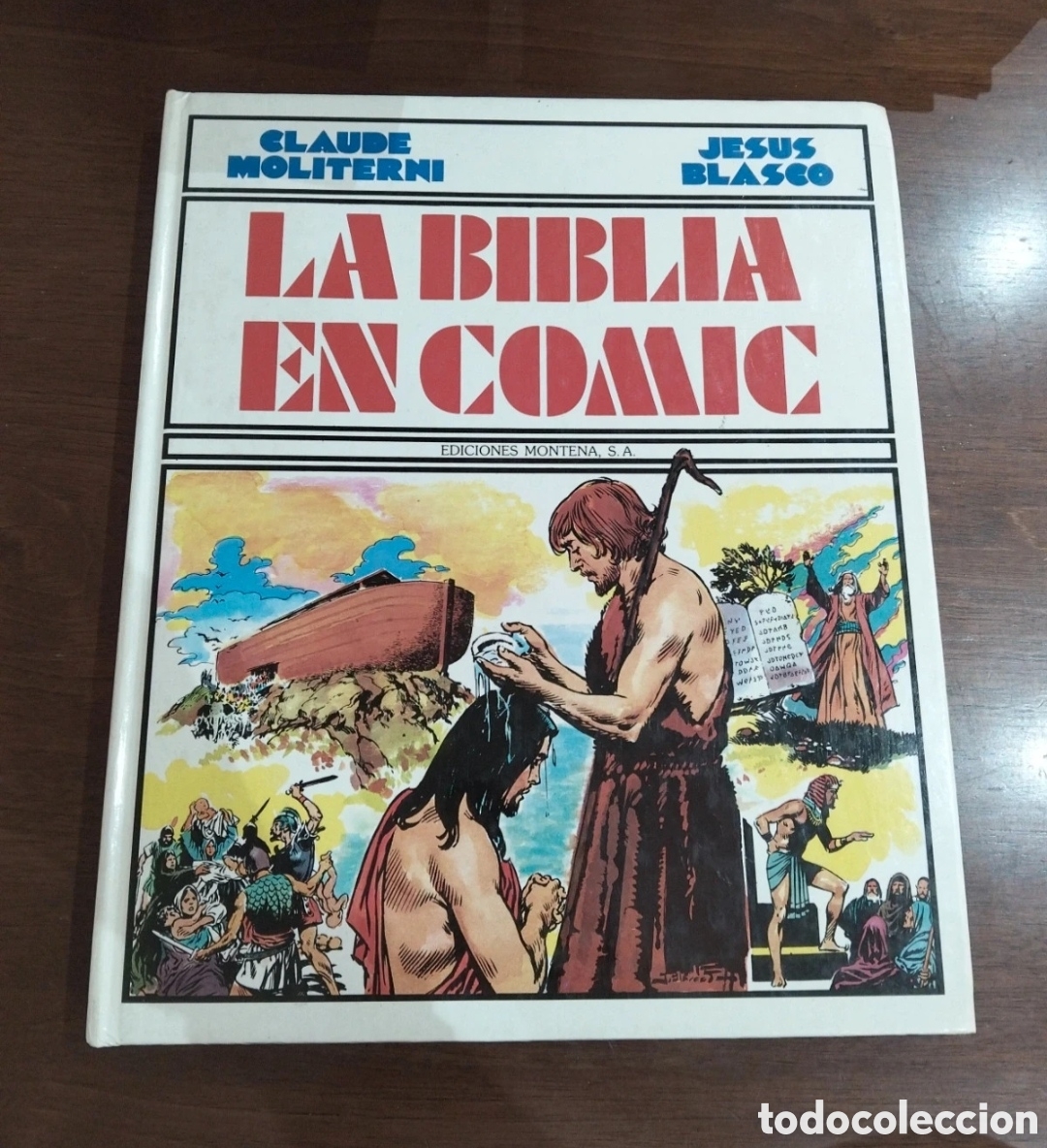 Second hand books: La biblia en c&oacute;mic. Tapa dura.