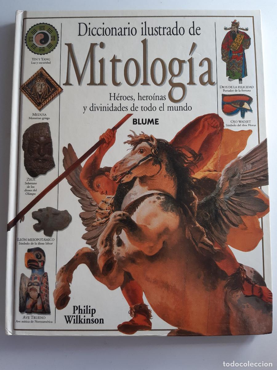 Libros de segunda mano: DICCIONARIO ILUSTRADO DE MITOLOGIA HEROES HEROINAS Y DIVINIDADES DE TODO EL MUNDO BLUME 1999 TM