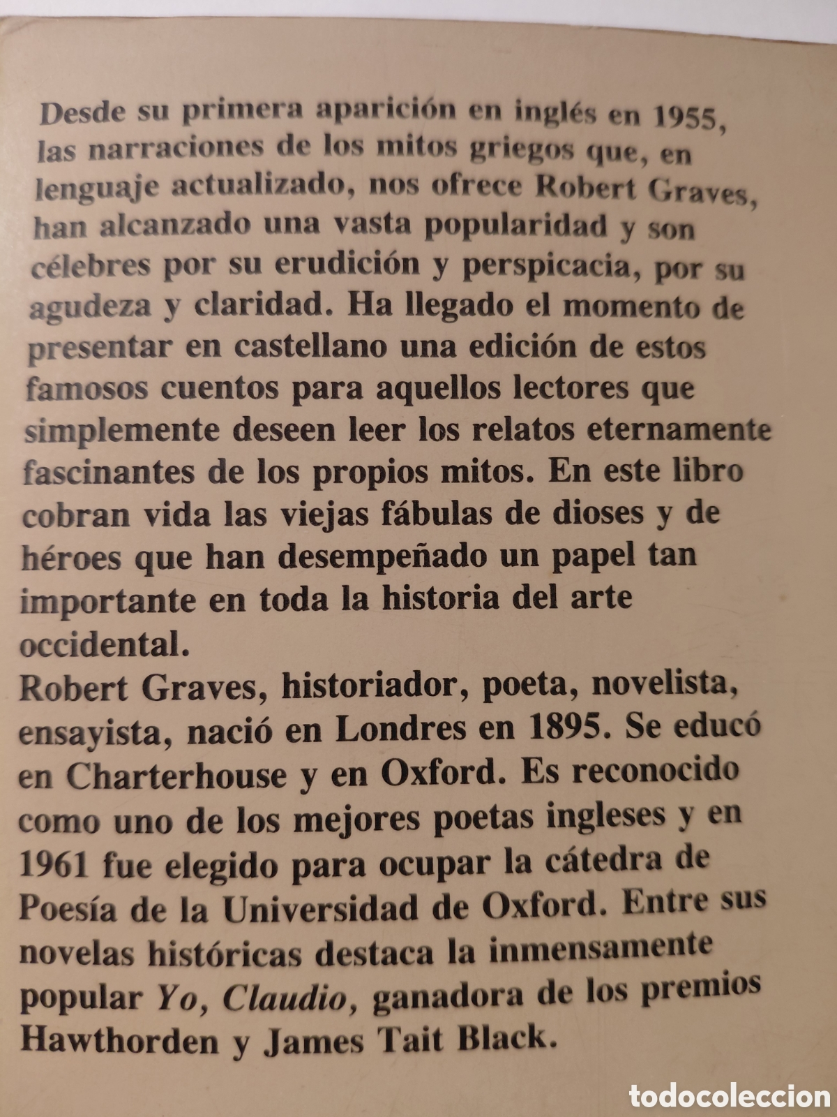 Libros de segunda mano: Los mitos griegos Robert Graves - Foto 2