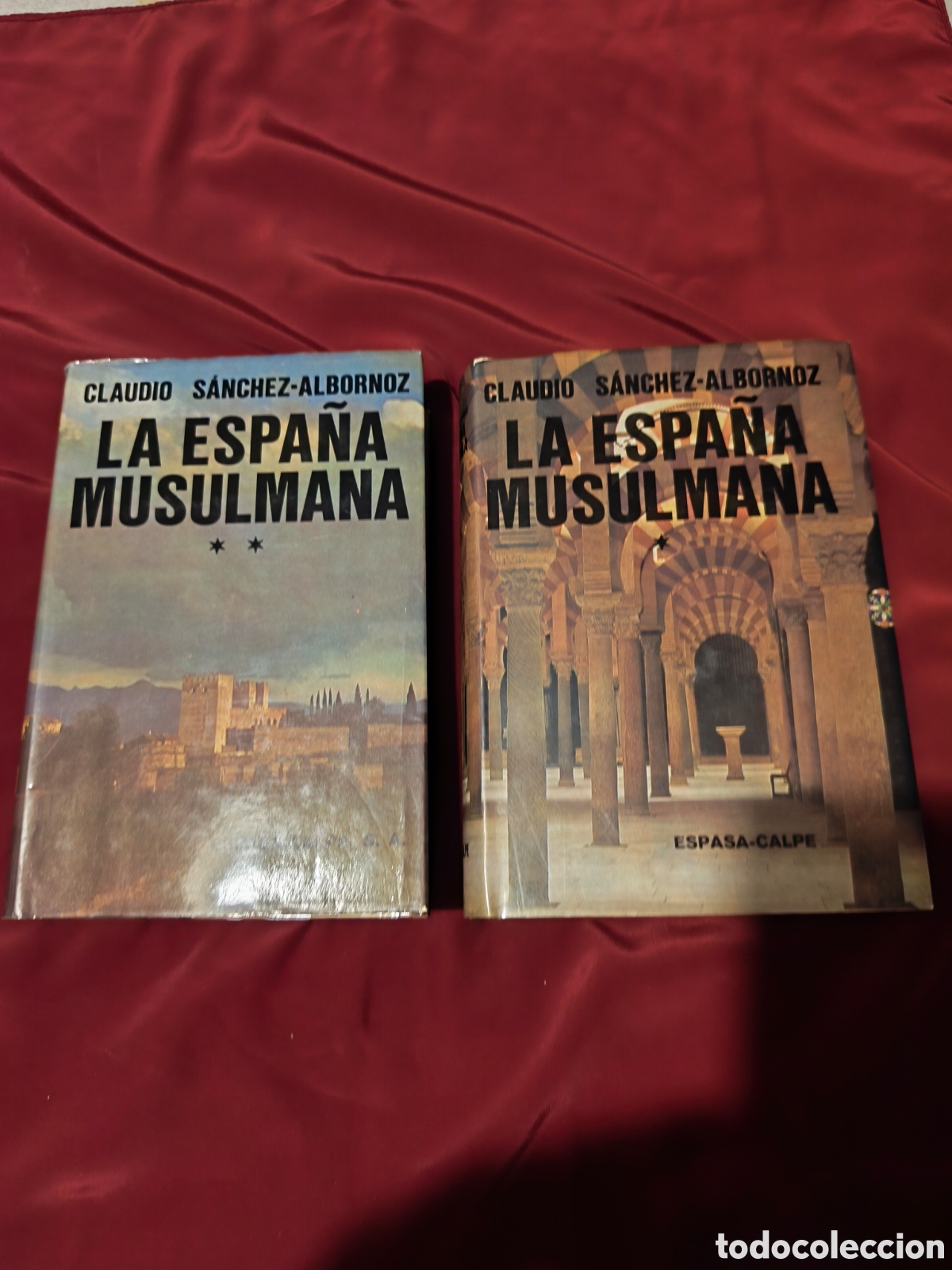 Libros de segunda mano: La espa&ntilde;a musulmana, Claudio Sanchez Albornoz, Espasa-Calpe, 2 tomos