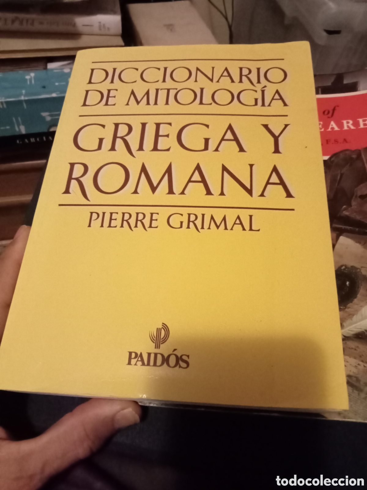 Libros de segunda mano: Pierre Grimal diccionario de mitolog&iacute;a griega y romana. Paidos 2006