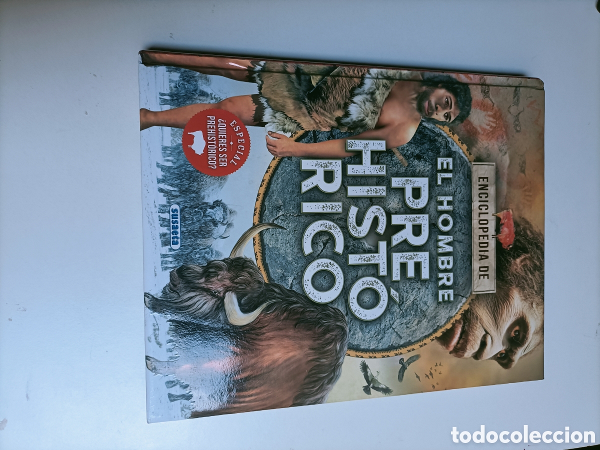 Libros de segunda mano: Enciclopedia de el hombre prehist&oacute;rico