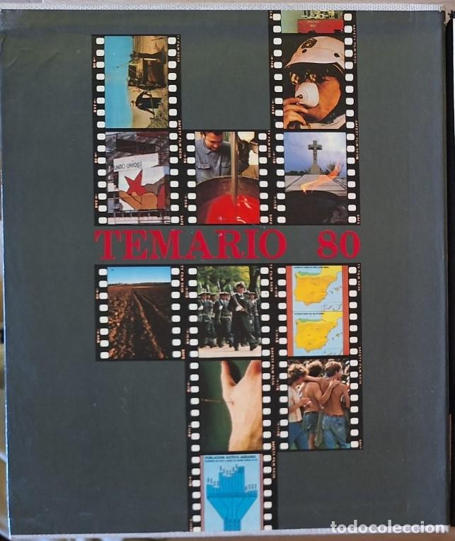 Libros de segunda mano: TEMARIO 80. -