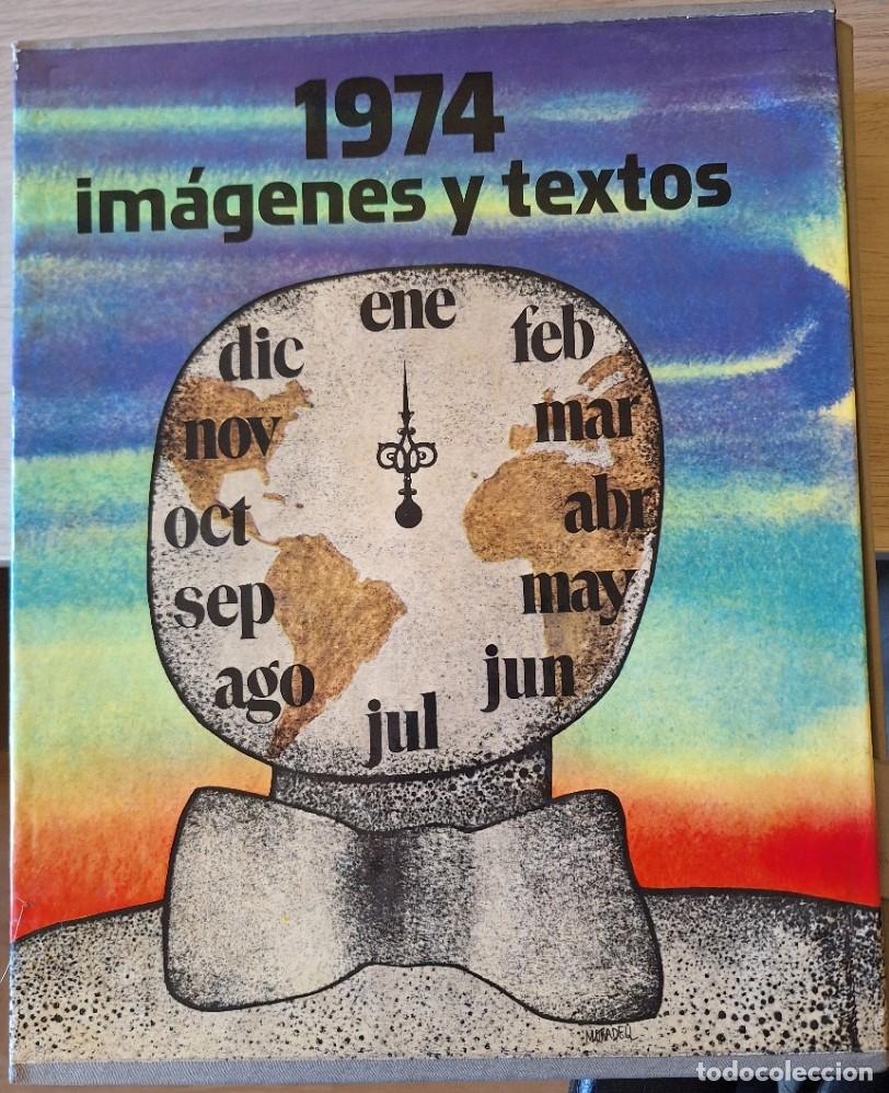 Libros de segunda mano: 1974 IM&Aacute;GENES Y TEXTOS. INCLUYE VINILO. - MURANO.