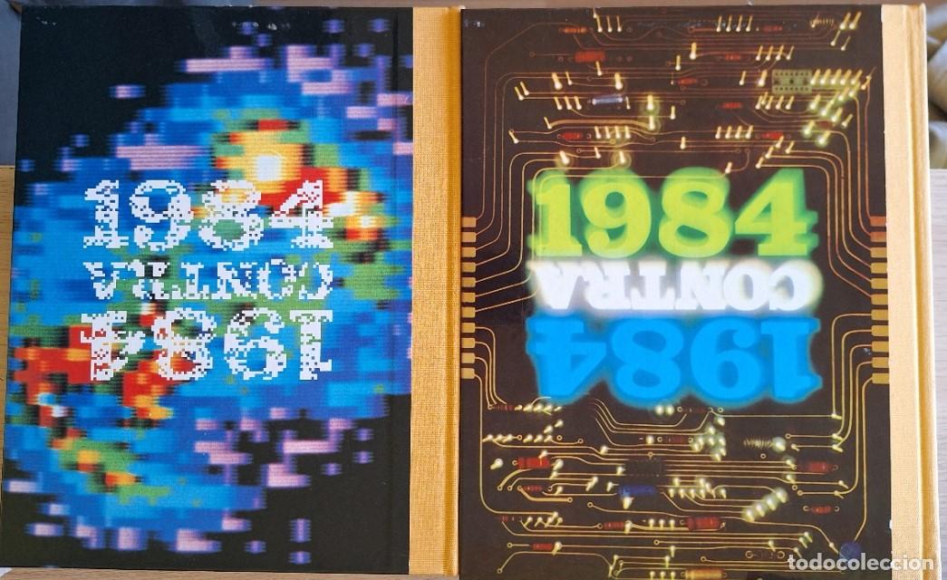 Libros de segunda mano: 1984 CONTRA 1984. LOS HECHOS DEL A&Ntilde;O. LOS TEMAS DEL A&Ntilde;O. ANUARIO Y TEMARIO. INCLUYE VINILO. 2 TOMOS