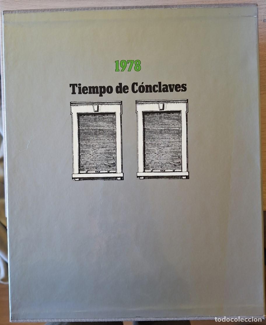 Libros de segunda mano: 1978 TIEMPO DE CONCLAVES. INCLUYE VINILO Y POSTER. - ELORQUIZ, Silvino.