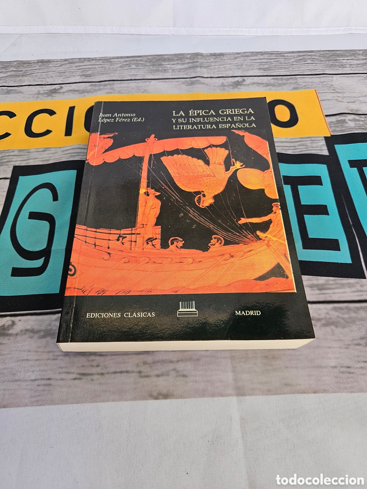 Libros de segunda mano: JUAN ANTONIO LOPEZ FEREZ. LA EPICA GRIEGA Y SU INFLUENCIA EN LA LITERATURA ESPA&Ntilde;OLA