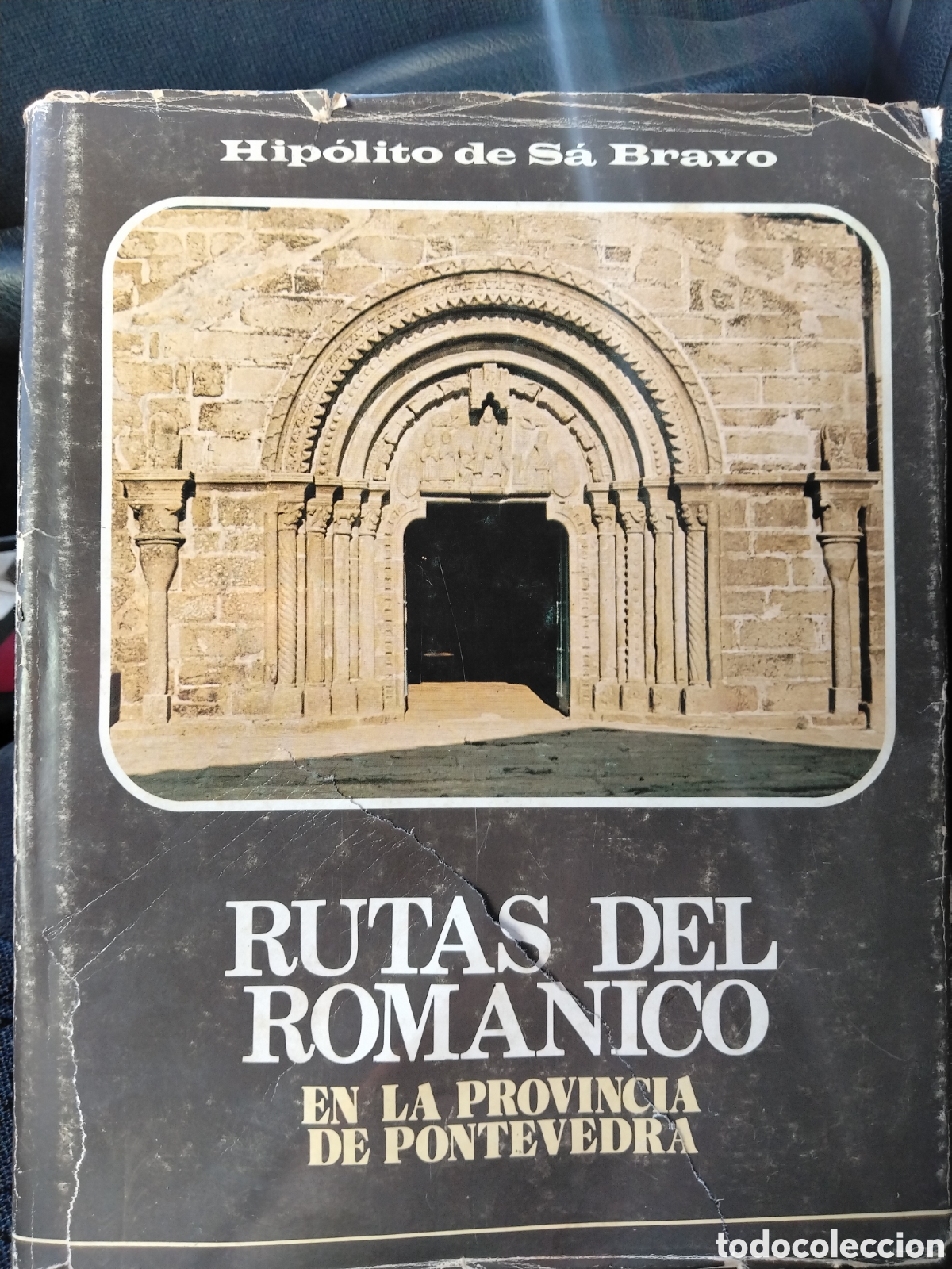 Libros de segunda mano: Rutas del rom&aacute;nico en la provincia de Pontevedra. Hip&oacute;lito de S&aacute; Bravo.