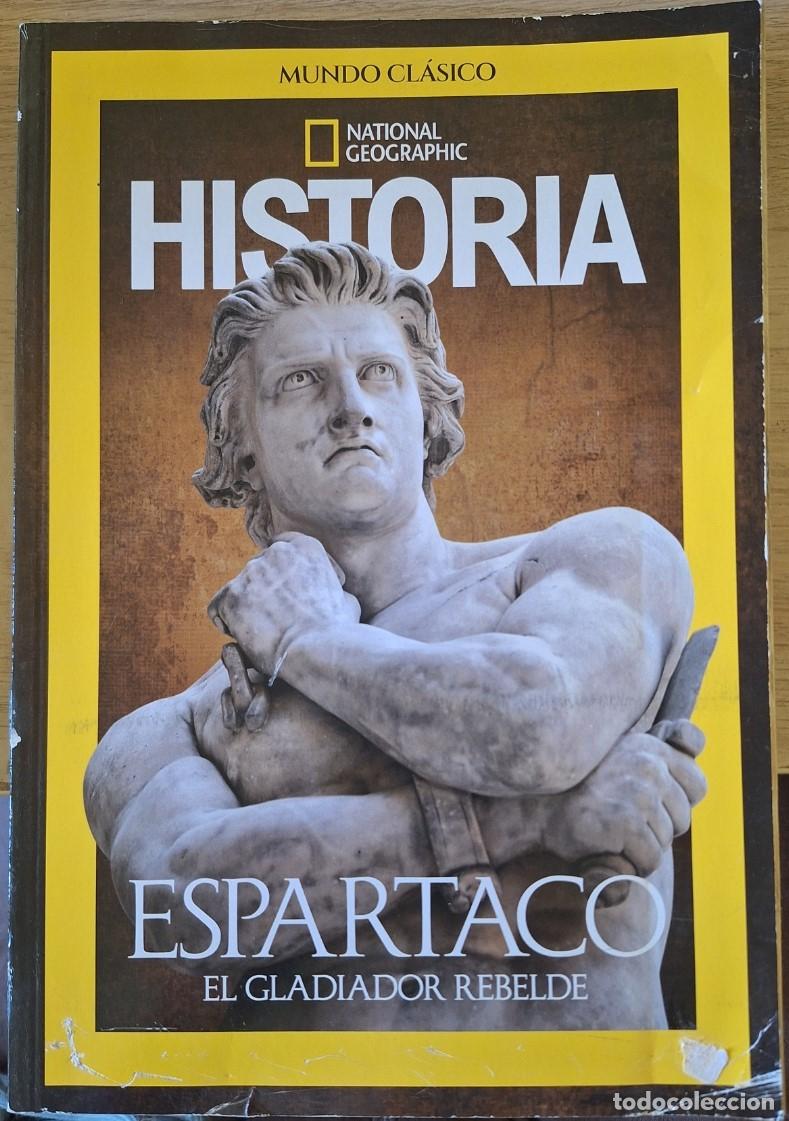Libros de segunda mano: ESPARTACO, EL GLADIADOR REBELDE. NATIONAL GEOGRAPHIC HISTORIA. -