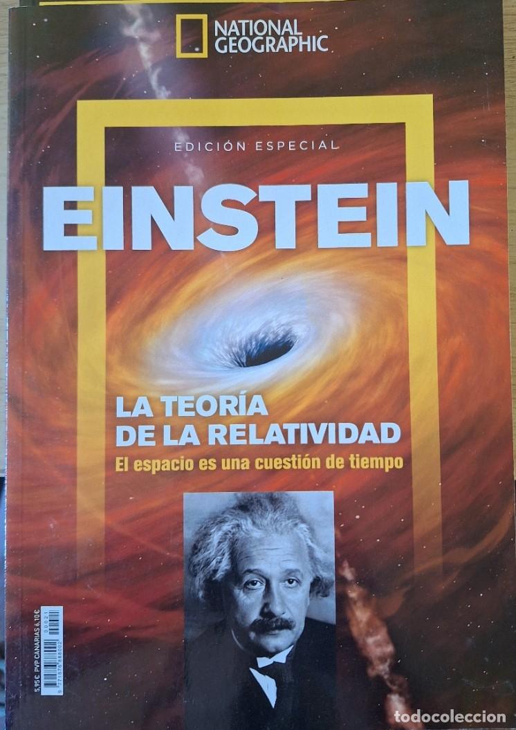 Libros de segunda mano: EINSTEIN, LA TEORIA DE LA RELATIVIDAD. EL ESPACIO ES UNA CUESTION DE TIEMPO. NATIONAL GEOGRAPHIC EDI