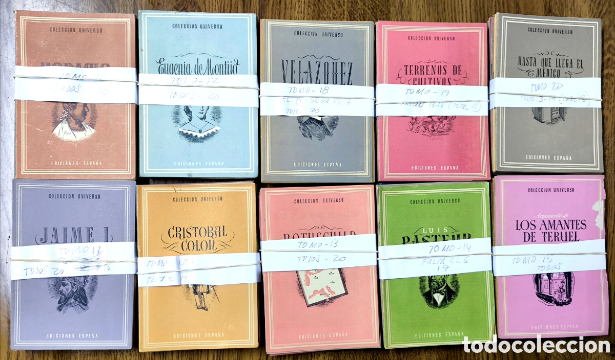 Libros de segunda mano: COLECCI&Oacute;N UNIVERSO EDICIONES ESPA&Ntilde;A - Foto 2