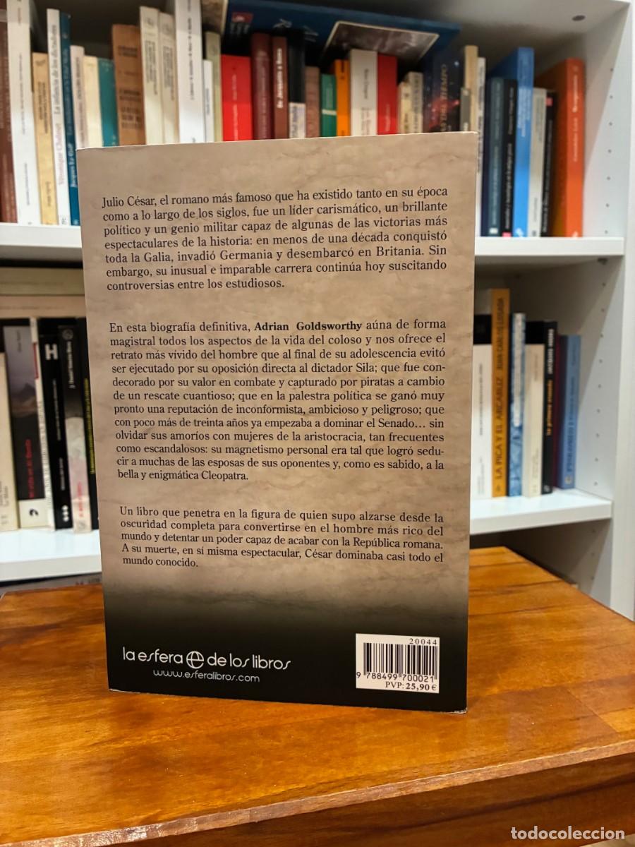 Libros de segunda mano: C&eacute;sar. Adri&aacute;n Goldsworthy. La esfera de los libros. - Foto 2