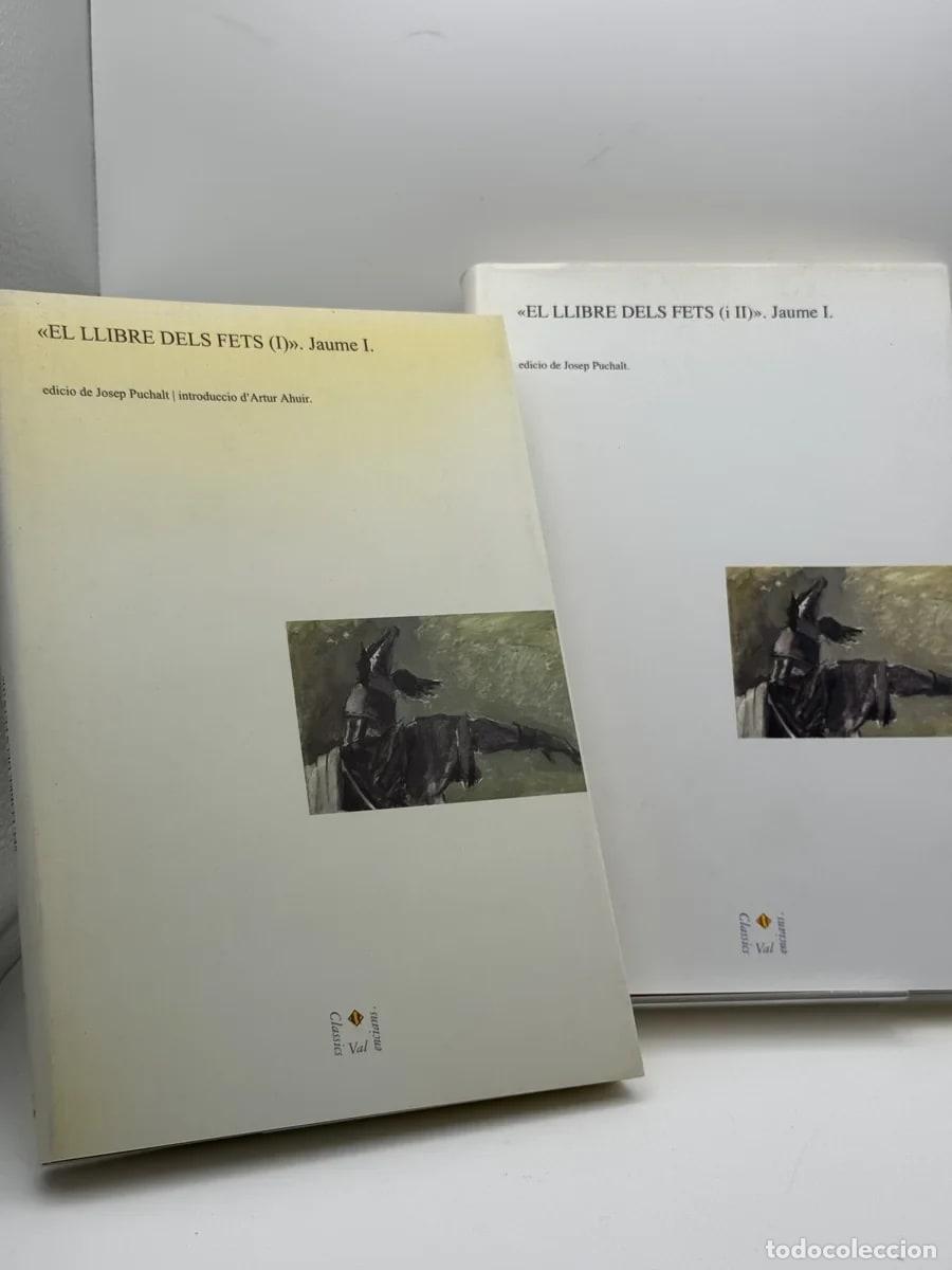 Libros de segunda mano: Lote el Llibre Dels Fets 2 Tomos - Jaume I