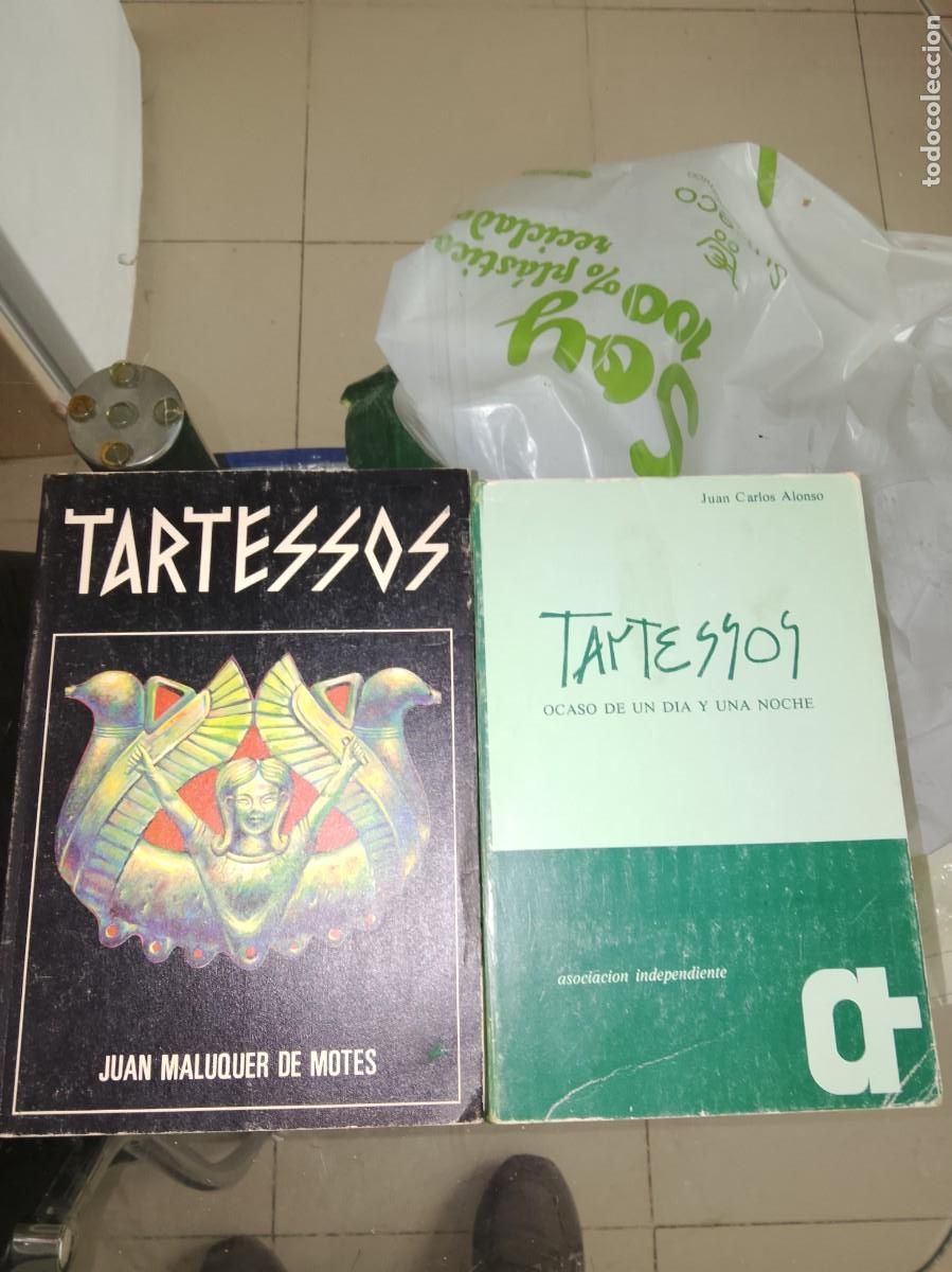 Libros de segunda mano: Lote 2 libros sobre tartessos , de juan maluquer y de j.c. alonso