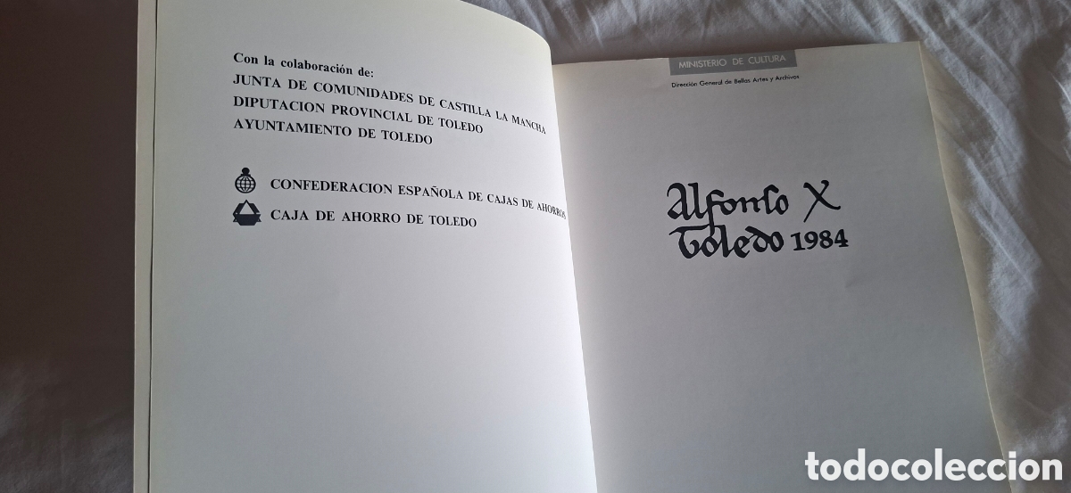 Libros de segunda mano: ALFONSO X. Toledo 1984 - Foto 2