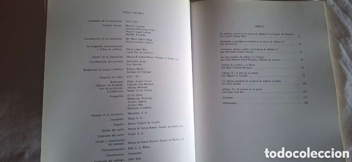 Libros de segunda mano: ALFONSO X. Toledo 1984 - Foto 3