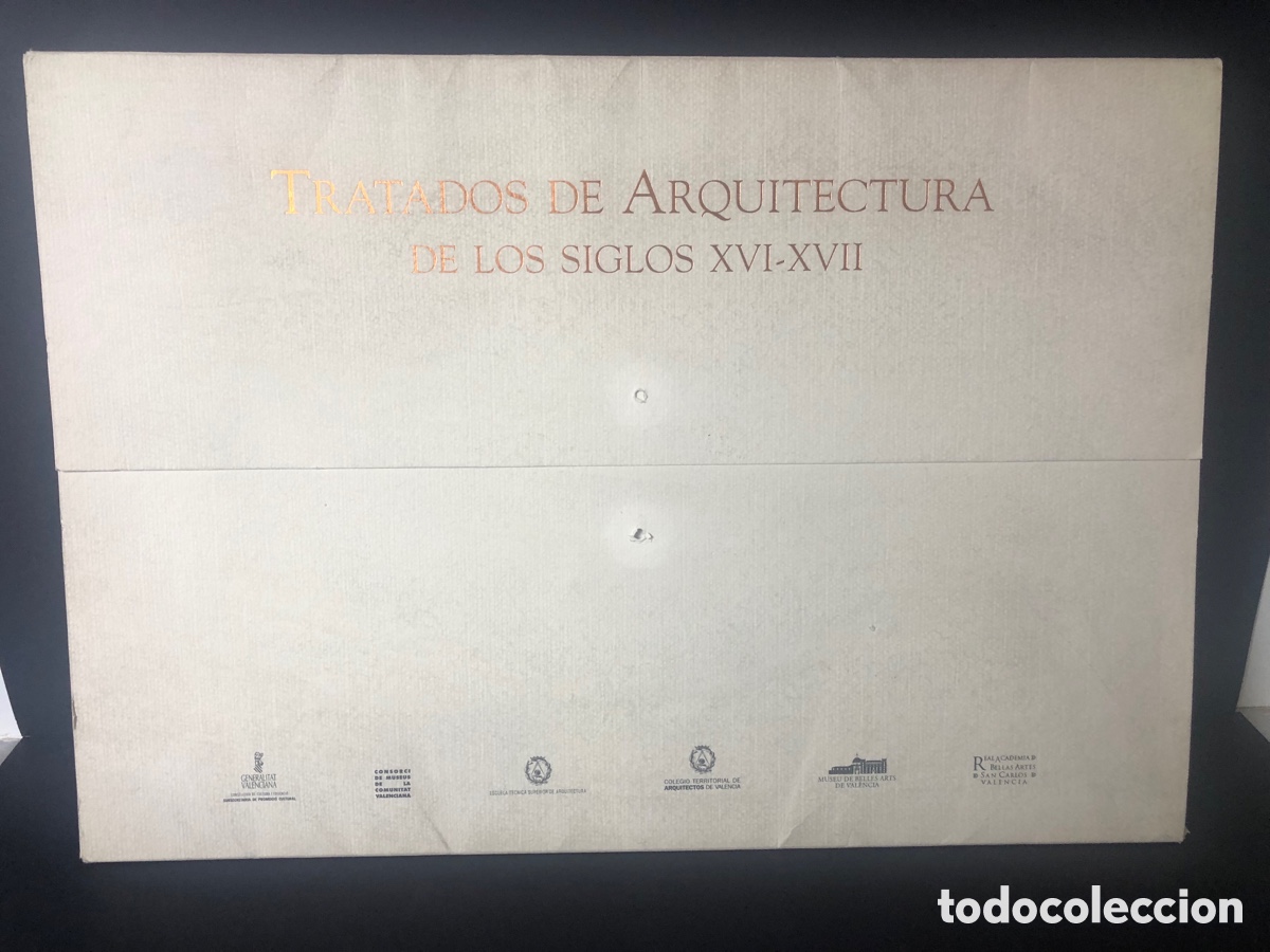 Libros de segunda mano: TRATADOS DE ARQUITECTURA DE LOS SIGLOS XVI-XVII