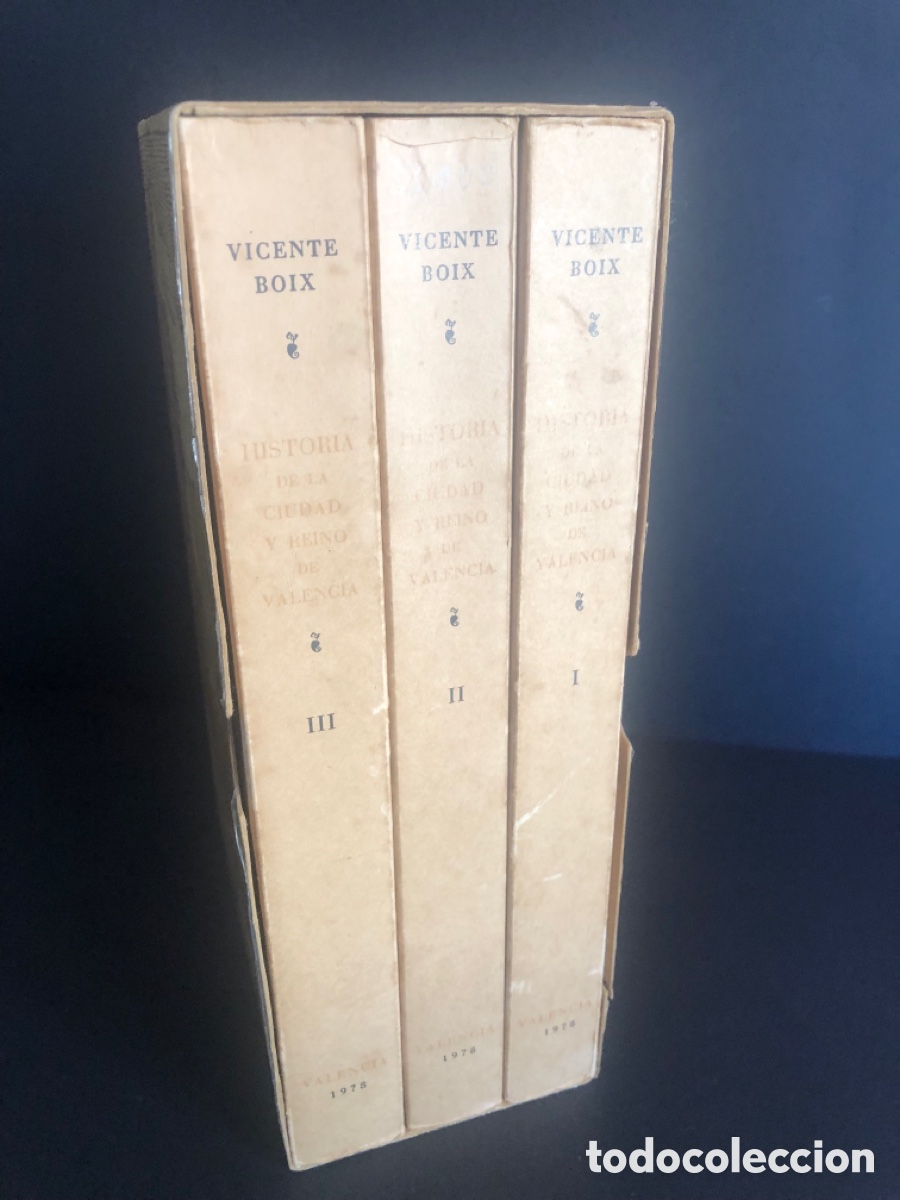 Libros de segunda mano: Historia de la ciudad y del reino de Valencia Vicente Boix