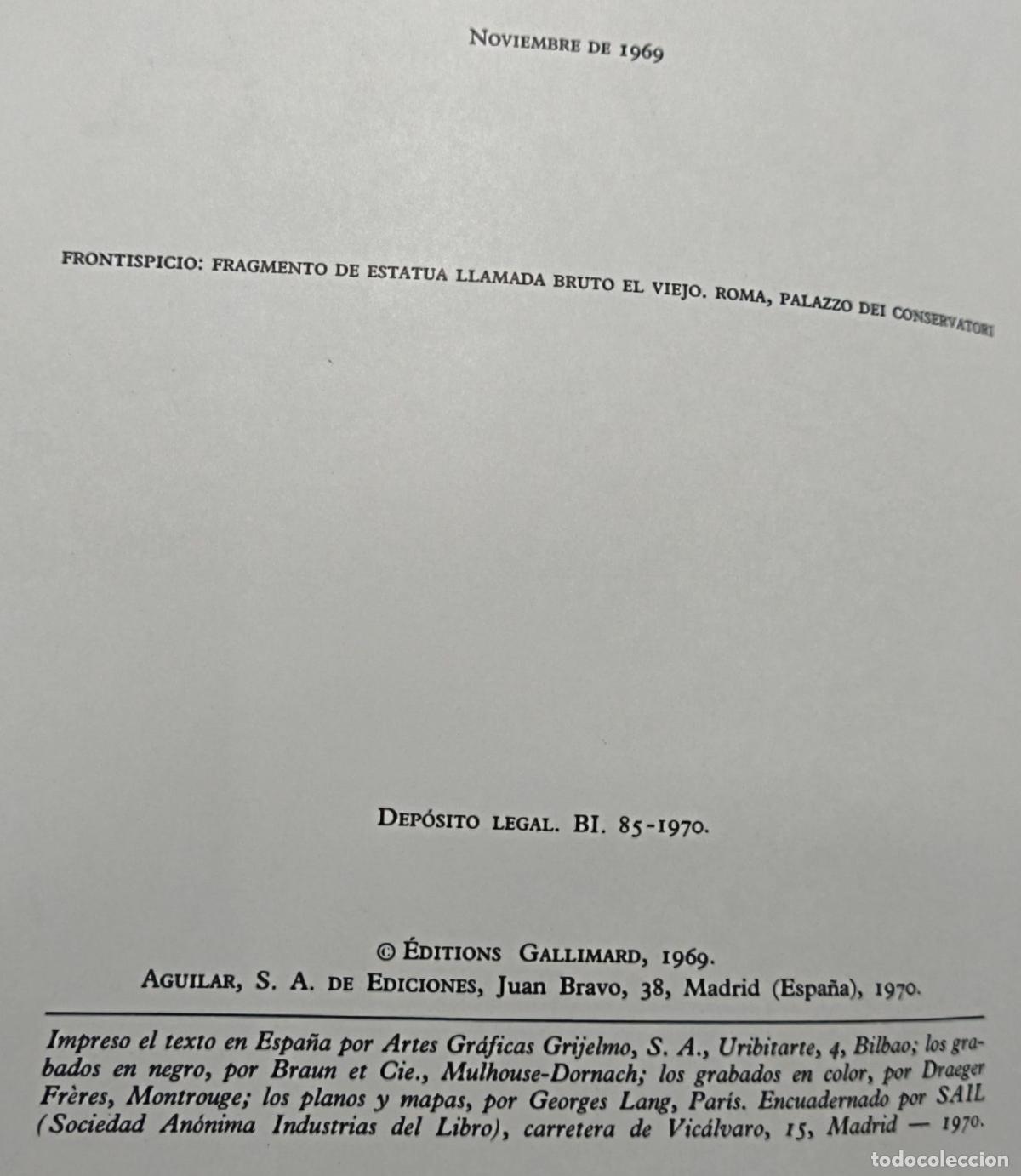 Libros de segunda mano: Roma - Centro Del Poder - Ranuccio Bianchi Bandinelli - Aguilar - Foto 2