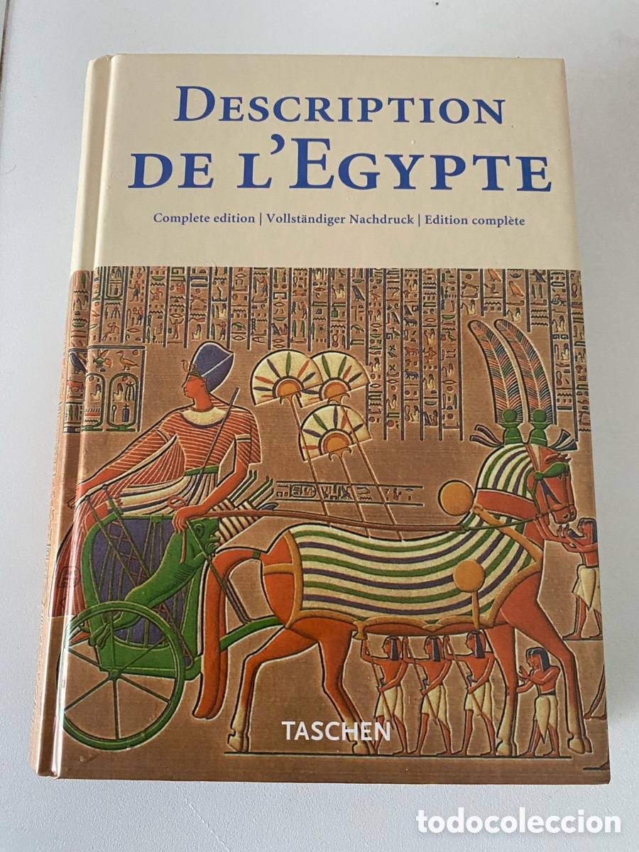 Libros de segunda mano: Description De L&rsquo; Egypte Complete Edition Ingles, Frances y Aleman Taschen