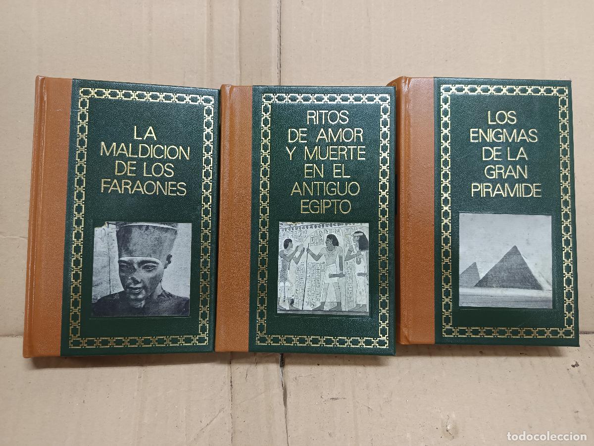 Libros de segunda mano: CIRCULO DE AMIGOS DE LA HISTORIA, 3 TOMOS EL EGIPTO MILENARIO,