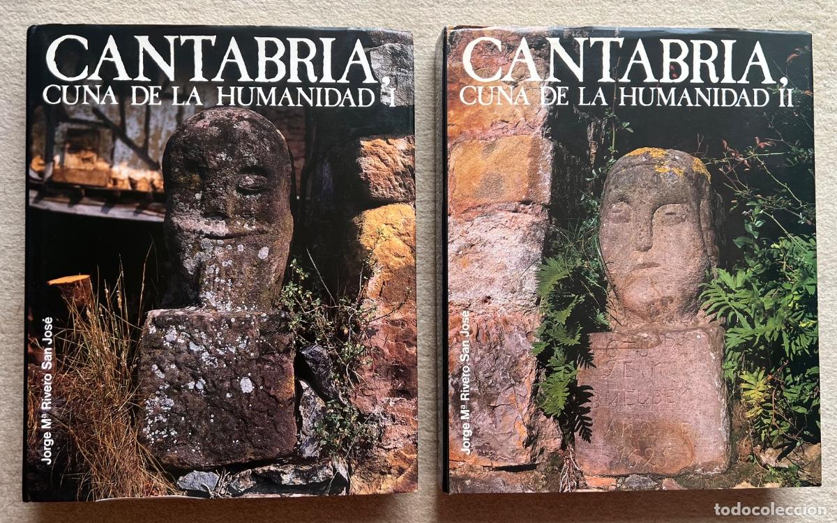 Libros de segunda mano: Cantabria Cuna de la Humanidad - Obra completa, Tomo I y II - A&ntilde;o 1985