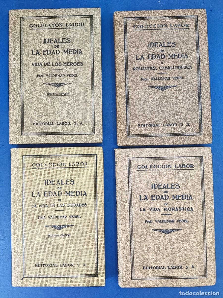 Libros de segunda mano: IDEALES DE LA EDAD MEDIA / VV.AA / 1935-27-47. LABOR