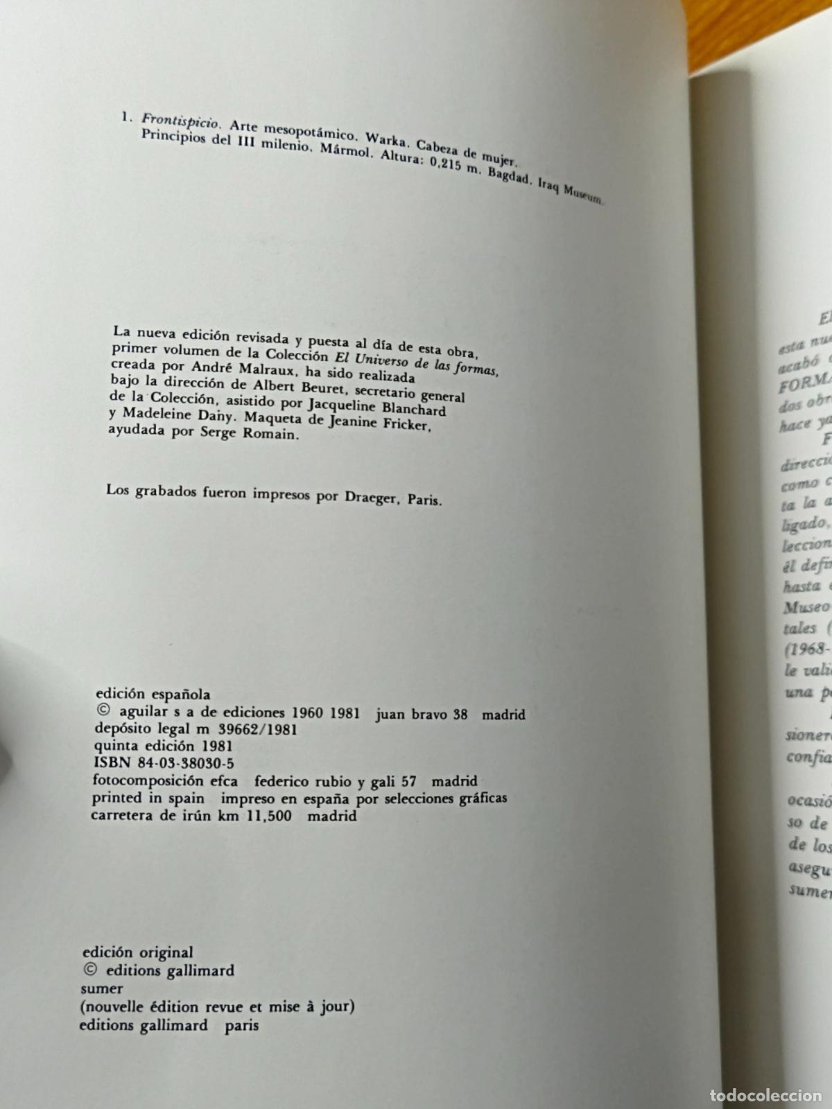 Libros de segunda mano: Sumer - Andre Parrot - Aguilar - Foto 4