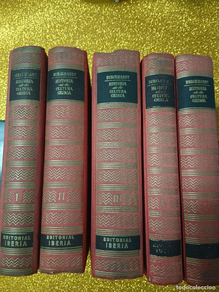 Libros de segunda mano: HISTORIA DE LA CULTURA GRIEGA JACOB BURCKHART