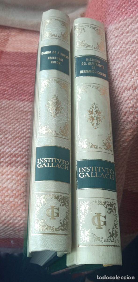 Libros de segunda mano: Diario de abordo e Historia del Almirante Col&oacute;n