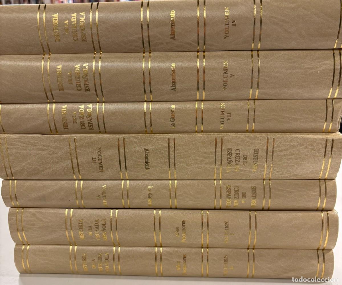 Libros de segunda mano: Historia de la Cruzada Espa&ntilde;ola Volumen I-II-III-IV-V-VI-VII. Completa en 7 vol&uacute;menes Datafilms 1984