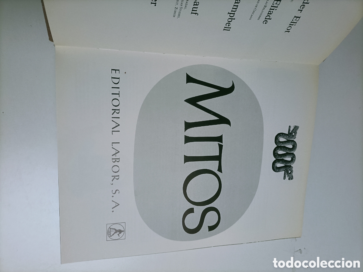Libros de segunda mano: Mitos. Alexander Eliot - Foto 8