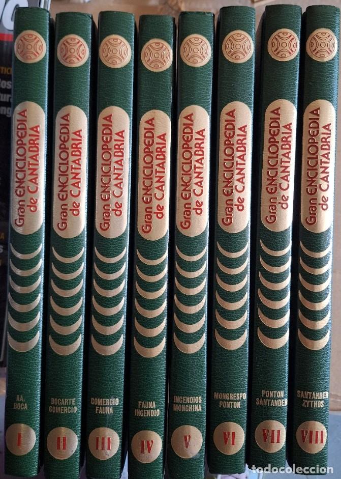 Second hand books: GRAN ENCICLOPEDIA DE CANTABRIA. 8 TOMOS; OBRA COMPLETA. -