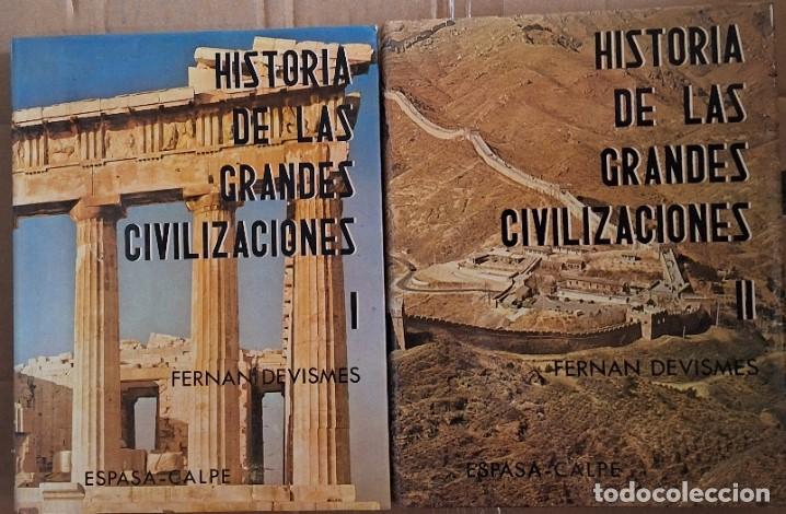 Second hand books: HISTORIA DE LAS GRANDES CIVILIZACIONES. 2 TOMOS; OBRA COMPLETA. - DEVISMES, Fernand.