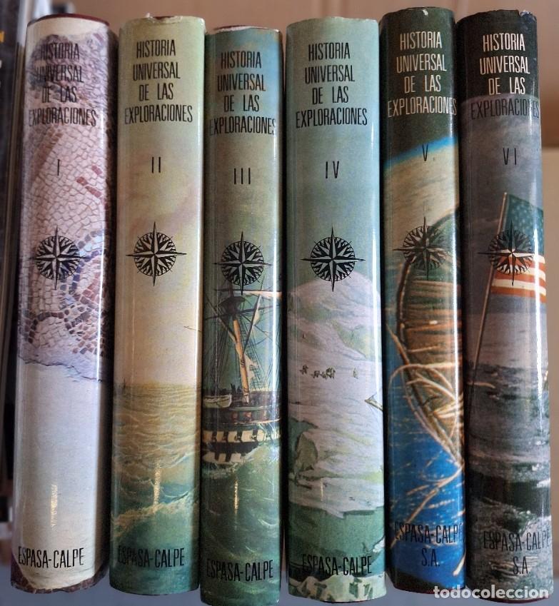 Second hand books: HISTORIA UNIVERSAL DE LAS EXPLORACIONES. 6 TOMOS; OBRA COMPLETA. -