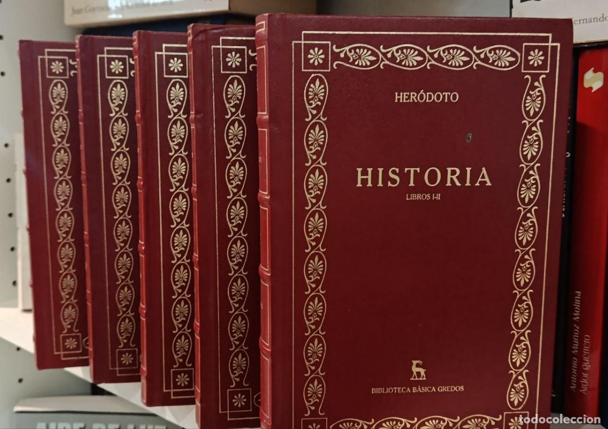 Libri di seconda mano: HISTORIA. HER&Oacute;DOTO. BIBLIOTECA B&Aacute;SICA GREDOS, 2000. COMPLETA, CINCO TOMOS.
