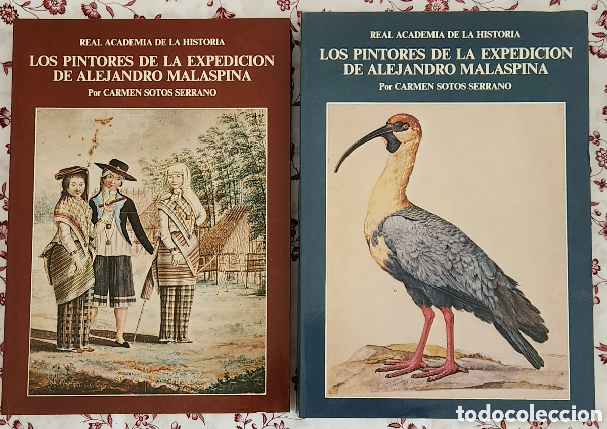 Gebrauchte B&uuml;cher: Libro Los Pintores de la Expedici&oacute;n de Alejandro Malaspina 2 tomos Real Academia de la Historia RAH