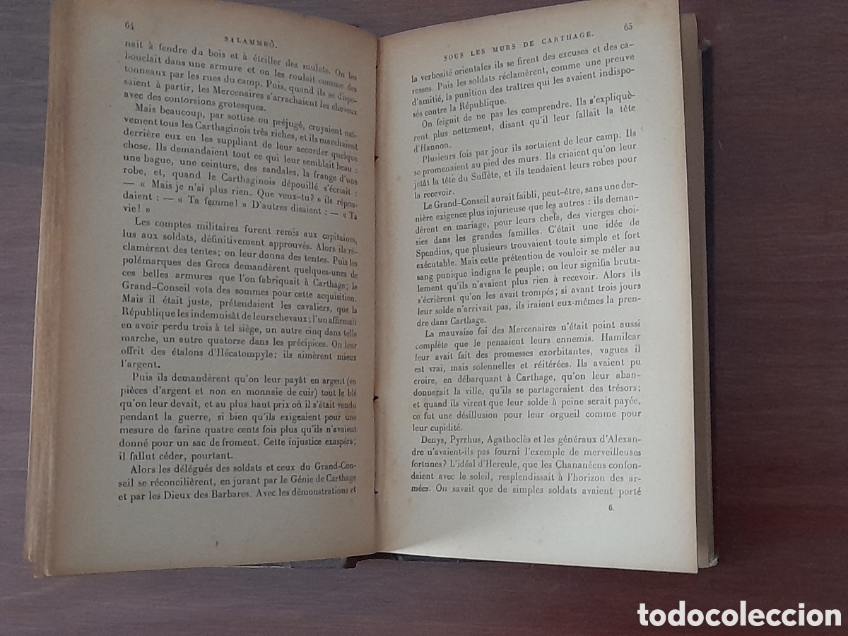 Libros de segunda mano: Libro antiguo Salambo, de 1905 - Foto 5