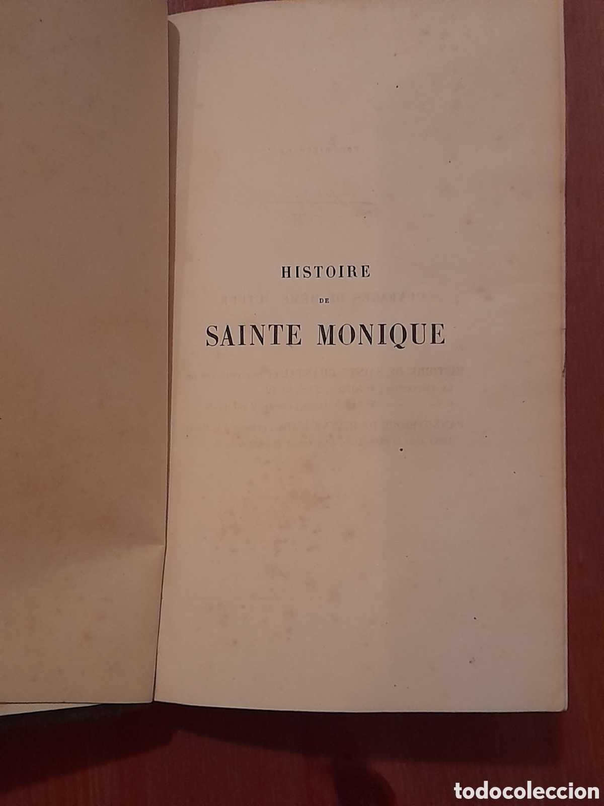 Libros de segunda mano: Libro antiguo, La Historia de Ste. Monique - Foto 7
